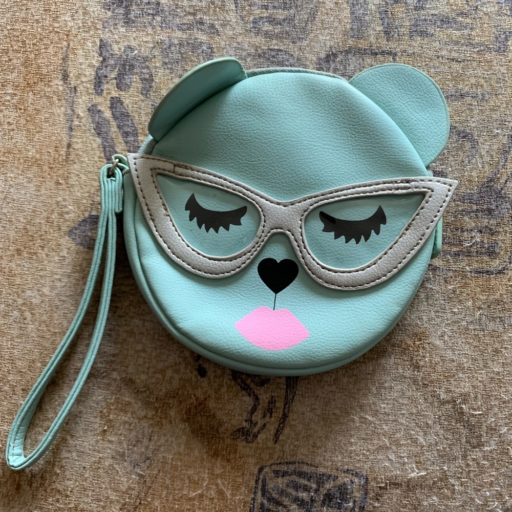 Betsey Johnson wristlet bag